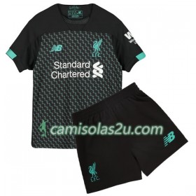 Camisolas de Futebol Liverpool Criança Equipamento 3ª 2019/20 Manga Curta
